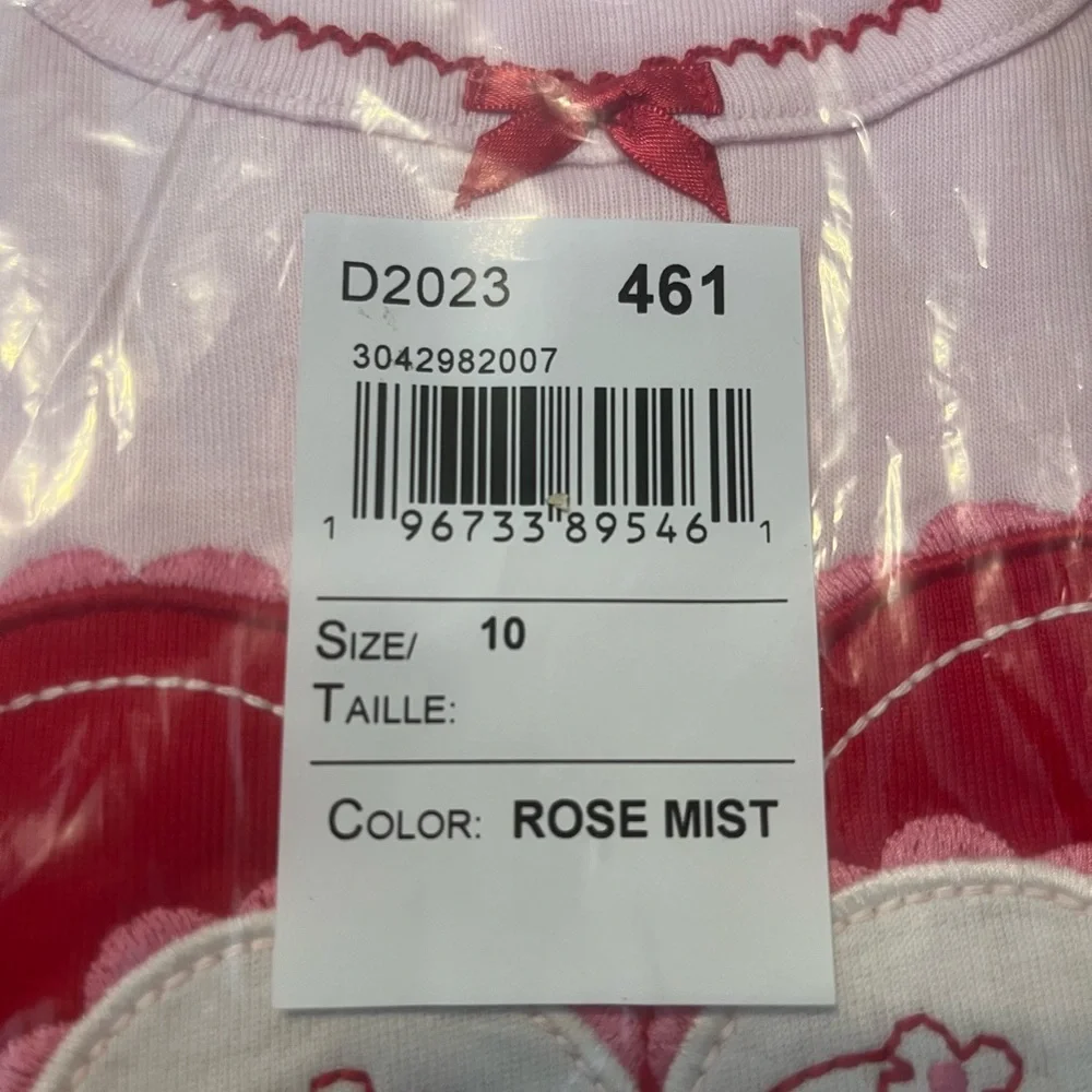 NWT Gymboree Girls Sweetheart Snug Fit 100% Cotton Pajamas - Gymmies - Pink